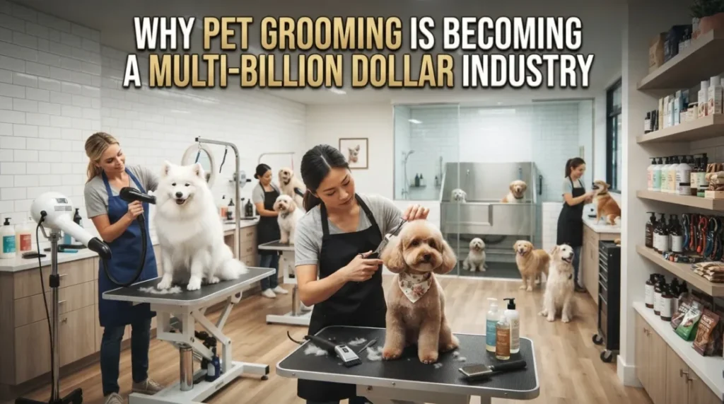 Why Pet Grooming is Becoming a Multi Billion Dollar Industry