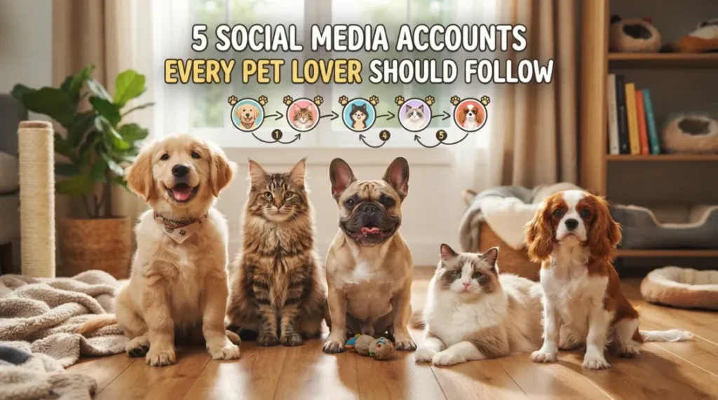 5 Social Media Accounts Every Pet Lover Should Follow