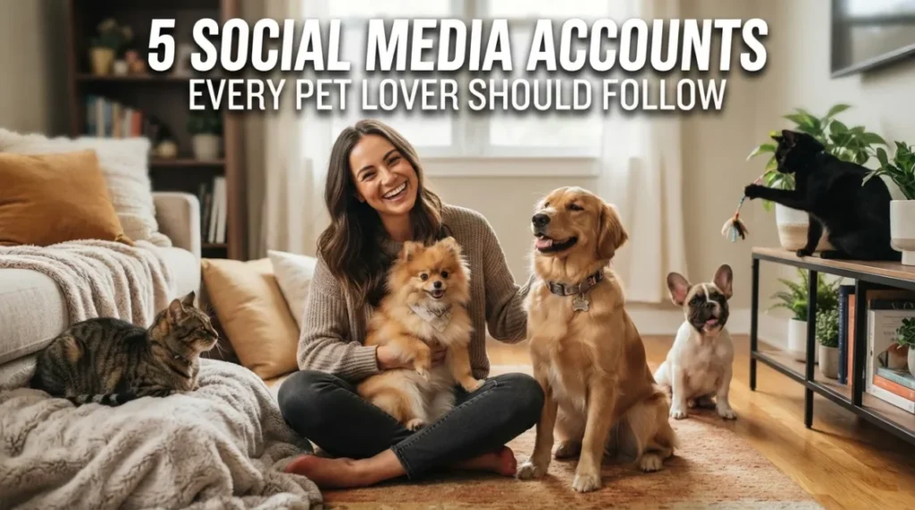 5 Social Media Accounts Every Pet Lover Should Follow