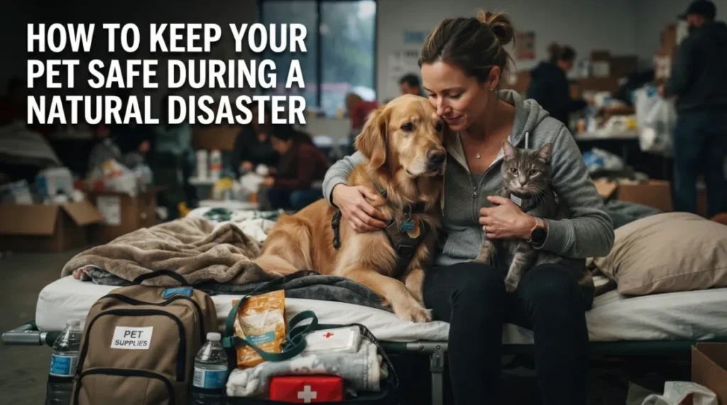 How to Keep Your Pet Safe During a Natural Disaster