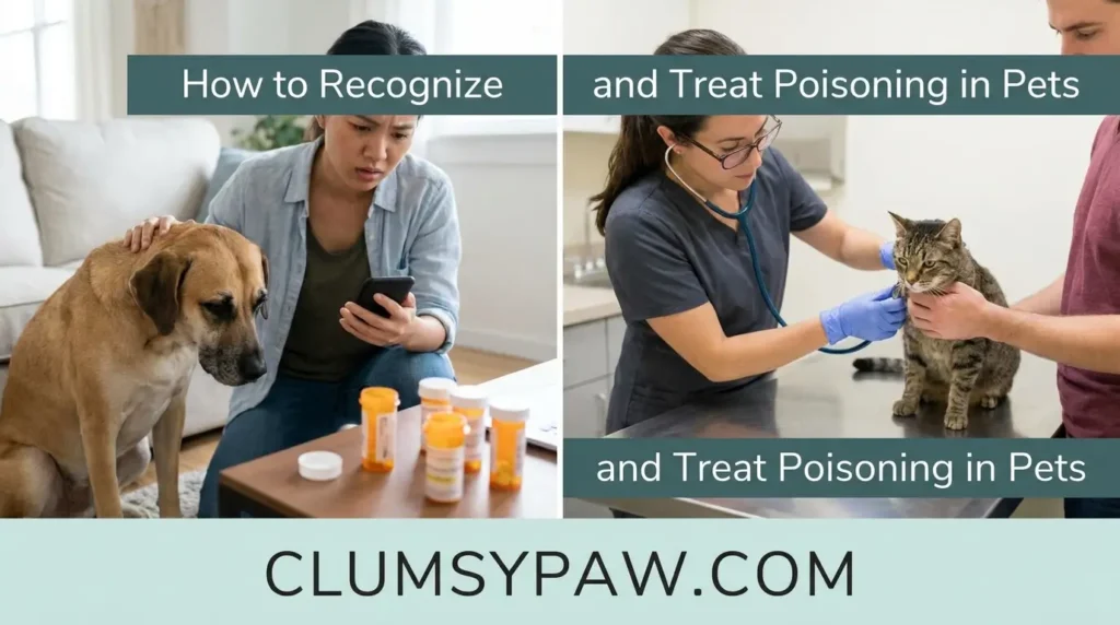 How to Recognize and Treat Poisoning in Pets