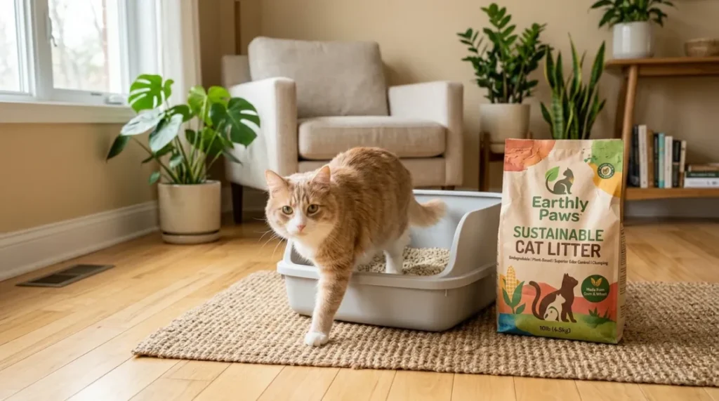 Sustainable Cat Litter