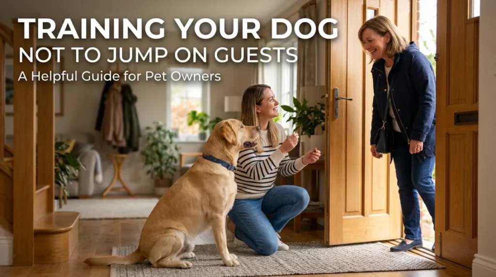Training Your Dog Not to Jump on Guests