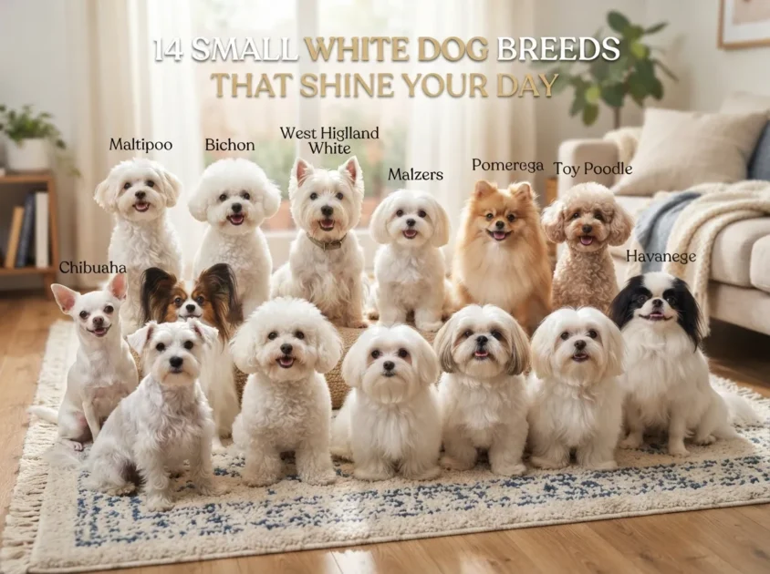 14 Small White Dog Breeds  .