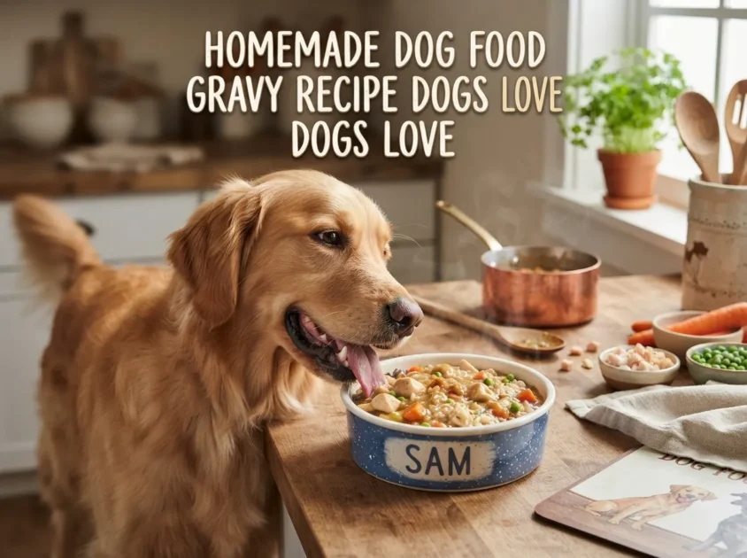 Homemade Dog Food Gravy Recipe