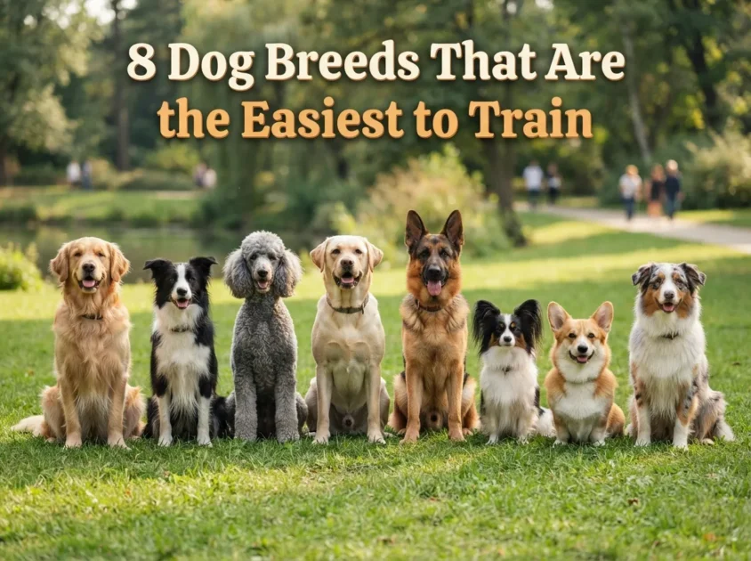 8 Dog Breeds That Are the Easiest to Train