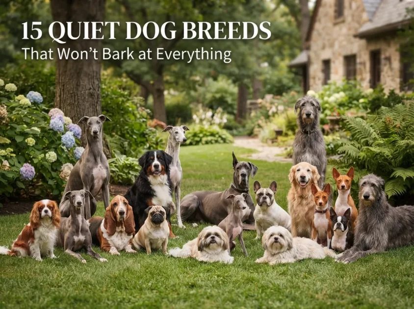15 Quiet Dog Breeds That Won't Bark at Everything
