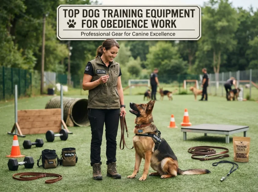Top Dog Training Equipment for Obedience Work