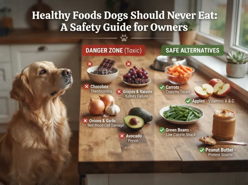 Foods Dogs Should Never Eat