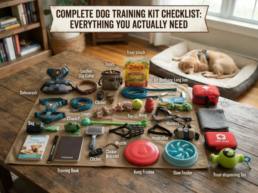 Dog Training Kit Checklist