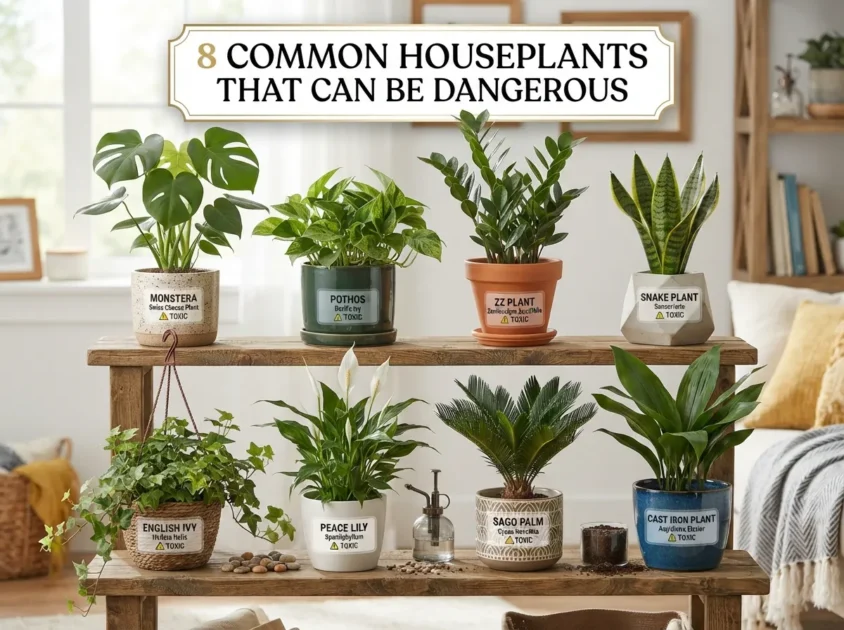 8 Common Houseplants That Can Be Dangerous