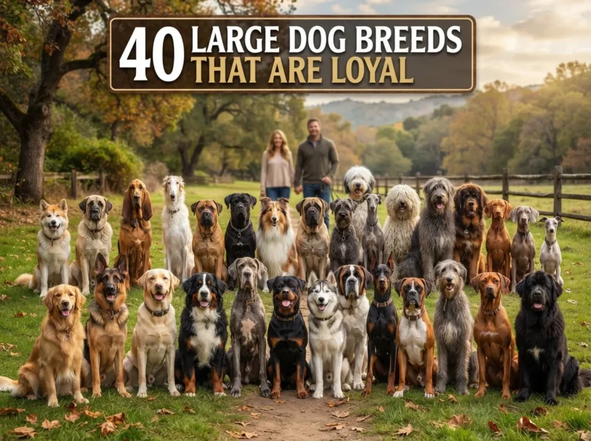 40 Large Dog Breeds That Are Loyal