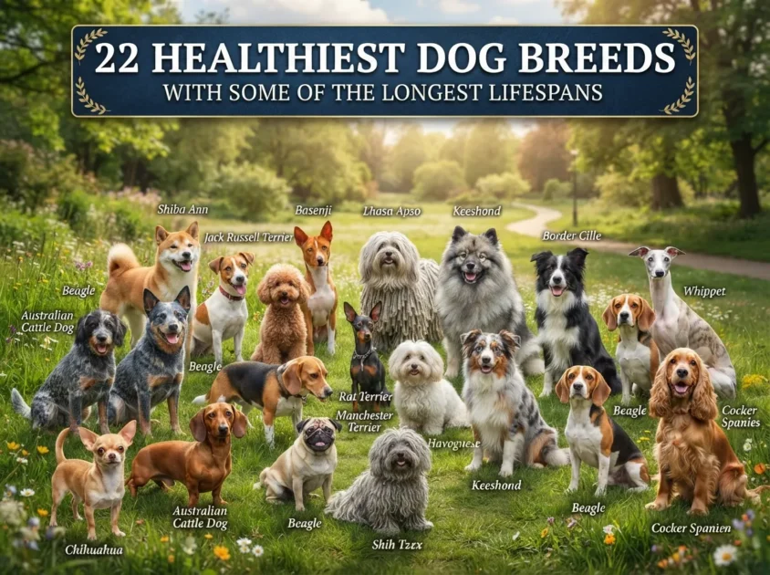 22 Healthiest Dog Breeds