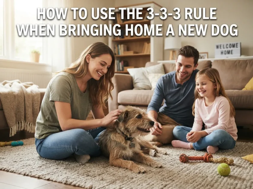 How to Use the 3-3-3 Rule When Bringing Home a New Dog