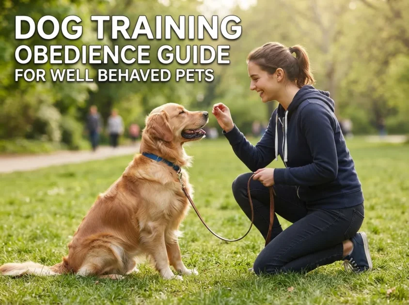 Dog Training Obedience Guide for Well Behaved Pets