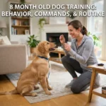 8 Month Old Dog Training Behavior Commands and Routine