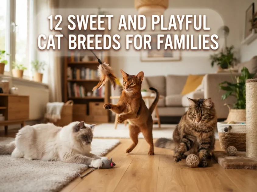 12 Sweet and Playful Cat Breeds for Families