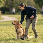 Dog Training Heel Command
