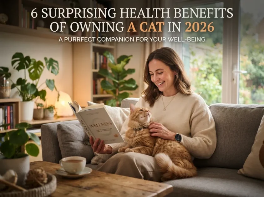 6 Surprising Health Benefits of Owning a Cat