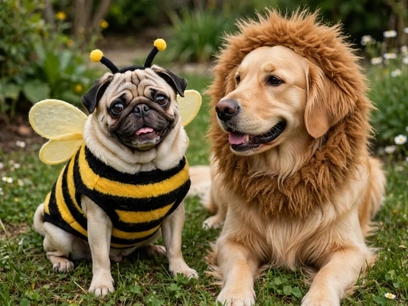 Bumblebee and Lion Mane: Animal Transformations