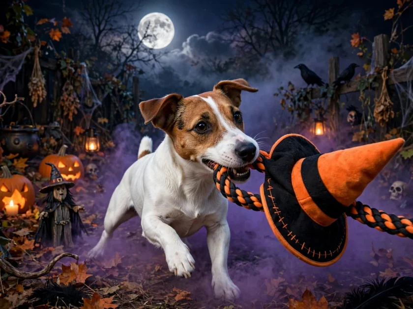 Witch Hat Tug Toy