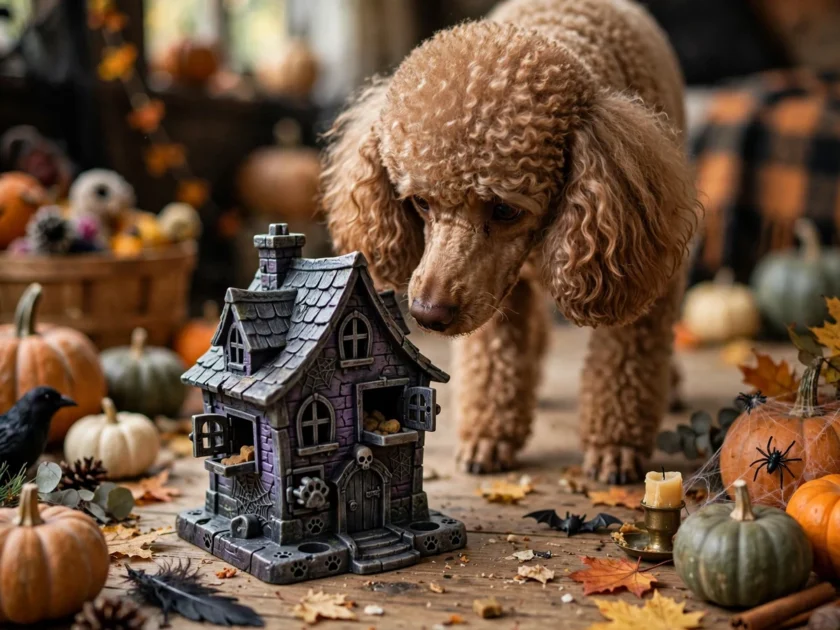 Haunted House Puzzle Feeder