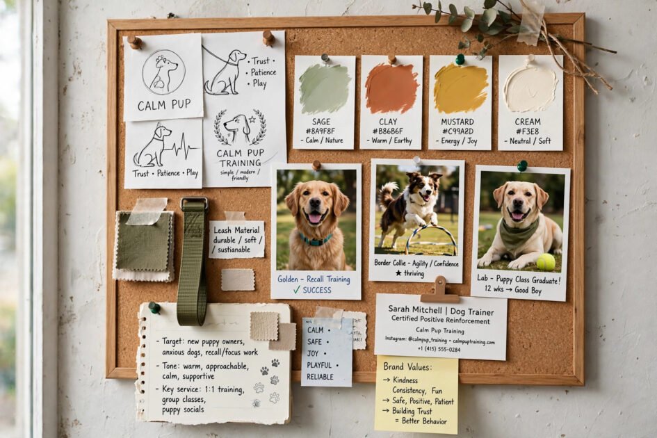 Dog Training Branding Inspiration for New Trainers