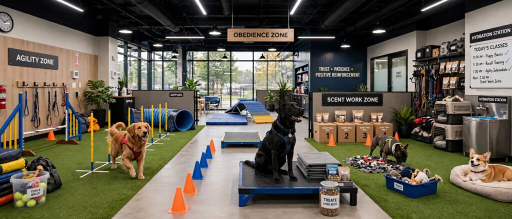Dog Training Facility Layout Inspiration