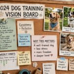 Dog training vision board ideas for new trainers