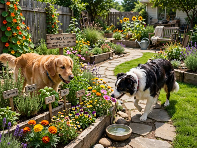 Dog friendly garden ideas