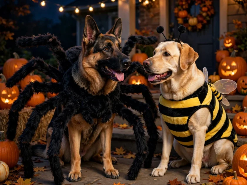Giant Spider and Bumblebee