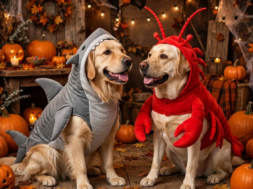 Shark and Lobster