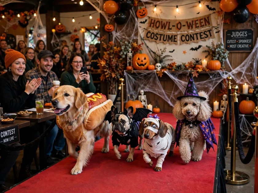 Costume Contest with a Runway Walk