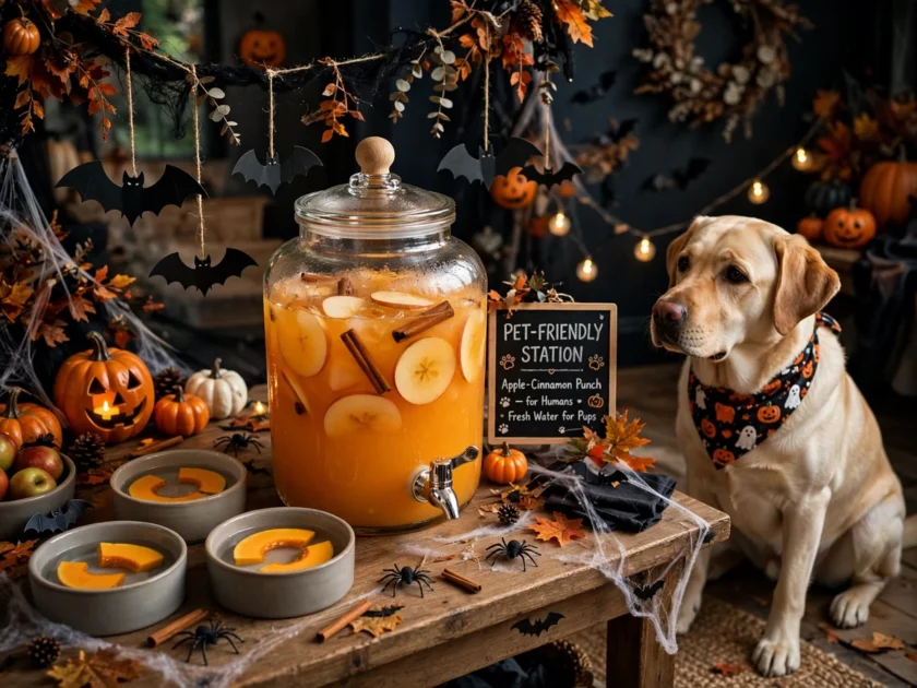 Set Up a Pet-Friendly Punch Station