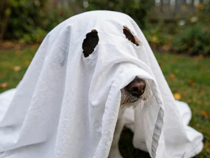 7. Ghost Sheet Peekaboo