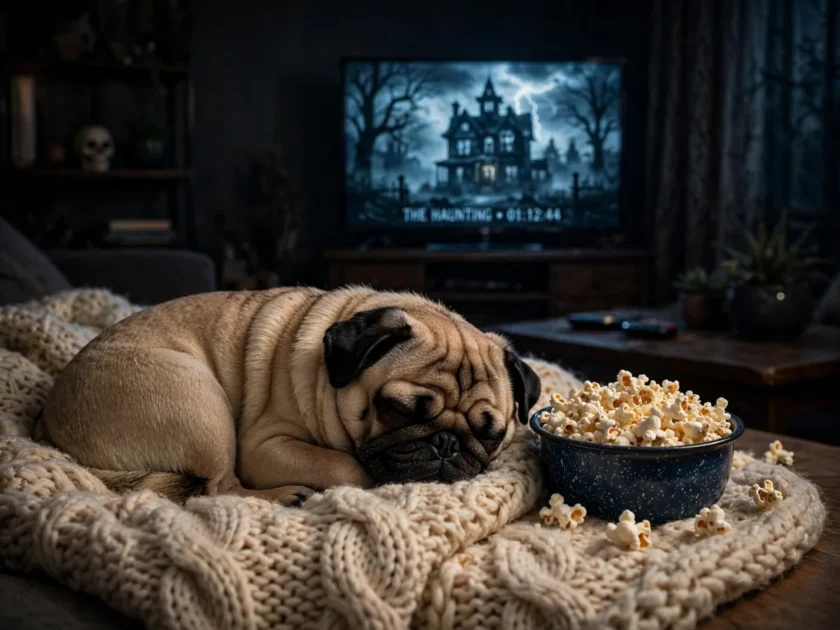 10. Cozy Horror Movie Night