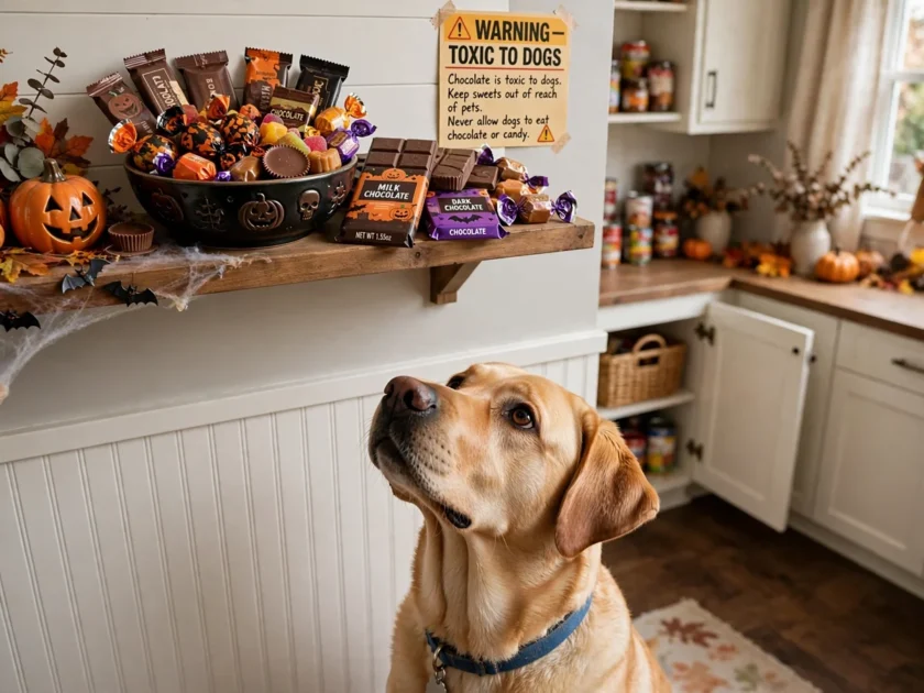 Keep Halloween Candy and Chocolate Out of Reach