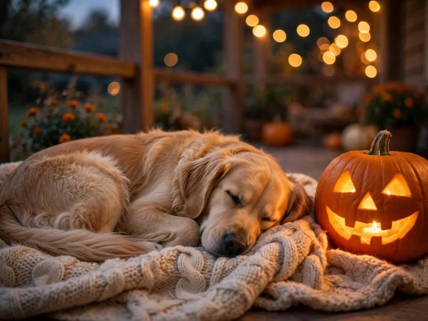How to Keep Your Dog Calm on Halloween Night