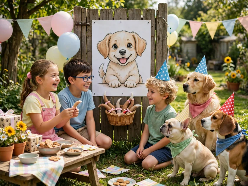 12. Pin the Tail on the Puppy