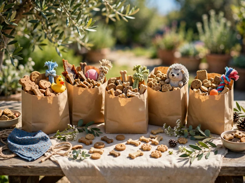 18. Goodie Bags for Dog Guests