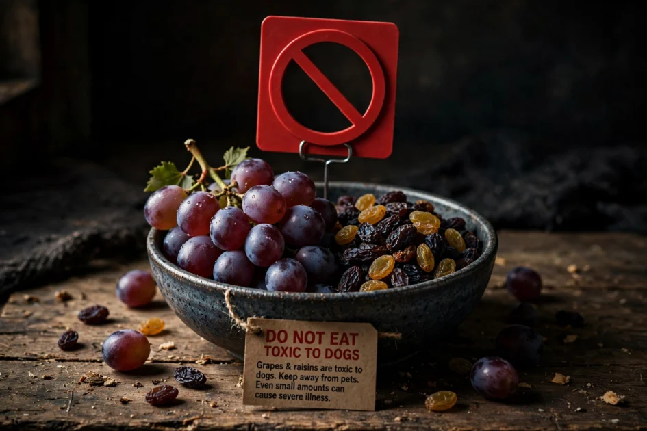 7. Grapes & Raisins