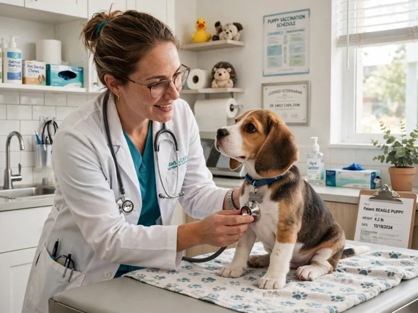 14. First Vet Appointment