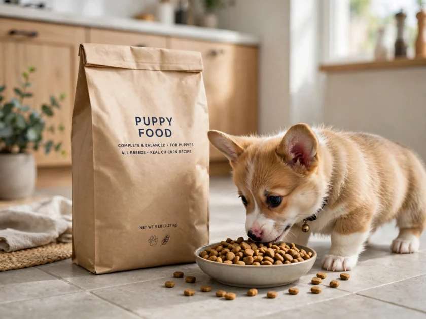 3. Puppy Food