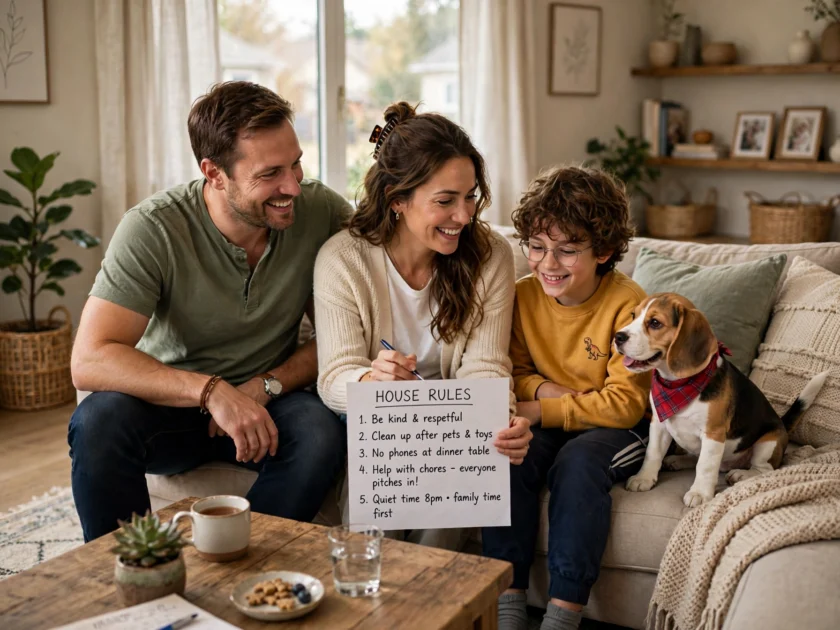 2. Inconsistent Rules Between Family Members