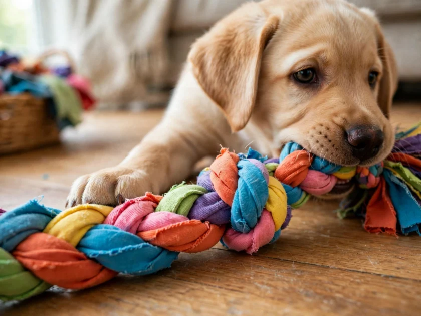 1. T-Shirt Rope Toy