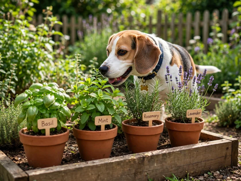 Sniff Garden with Herbs