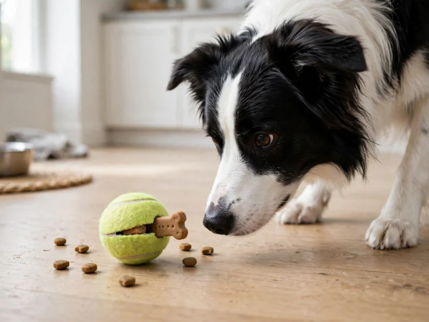 2. Tennis Ball Treat Puzzle