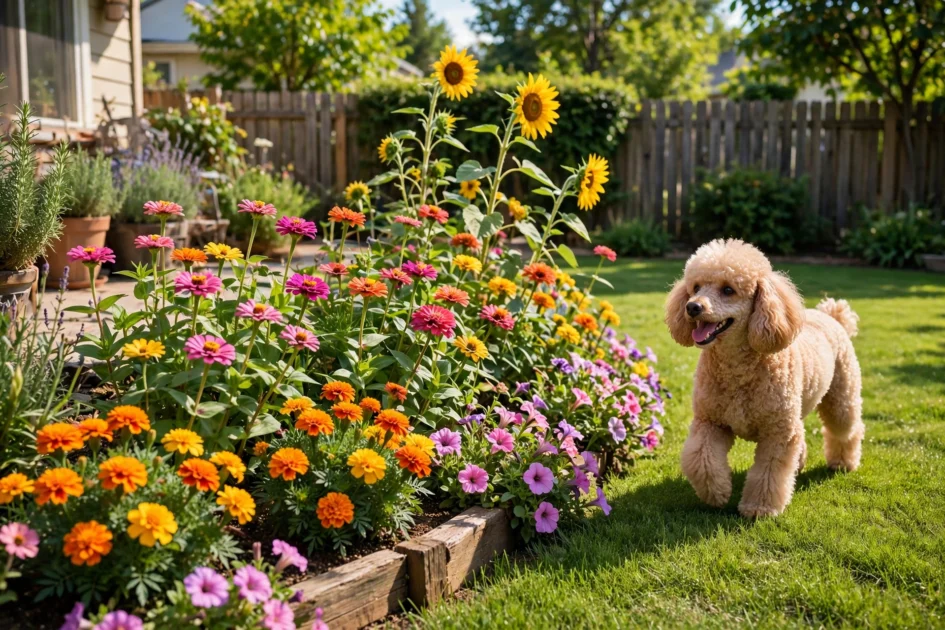 Dog-Safe Flower Border