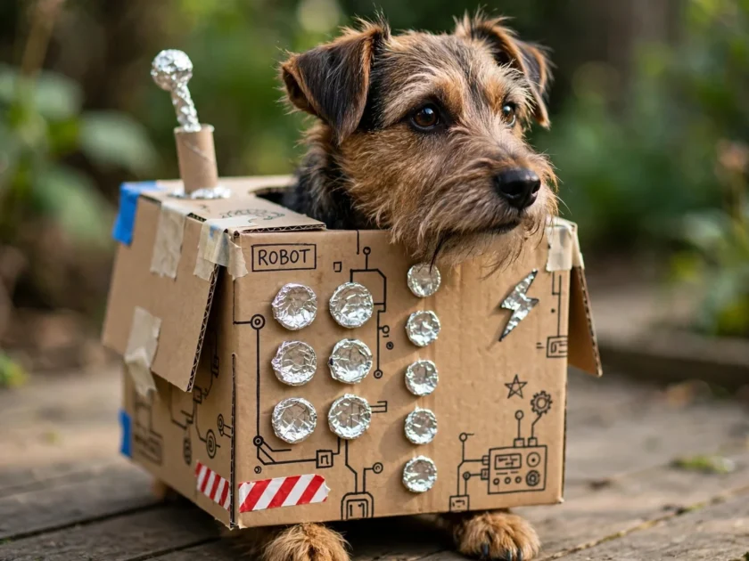 2. Cardboard Box Robot