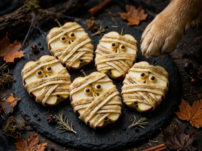 Apple "Mummy" Slices